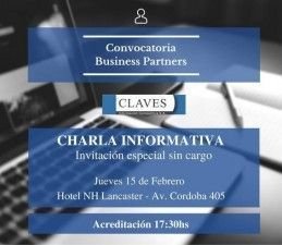 Convocatoria de Partner Claves
