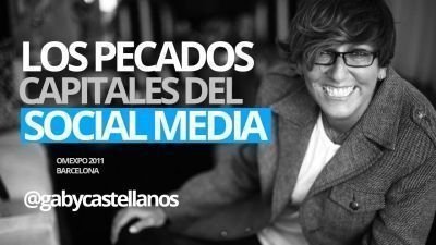 Gaby Castellanos: Los grandes errores del Social Media y el Marketing Digital